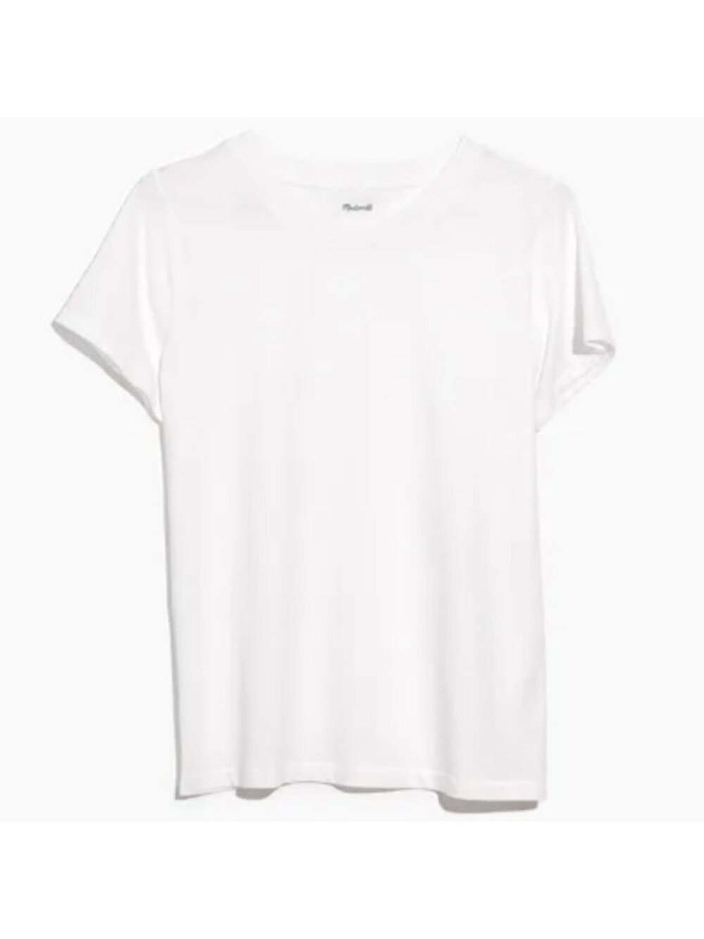NWT Madewell White Northside Vintage Tee - Size: Small - Picture 7 of 11